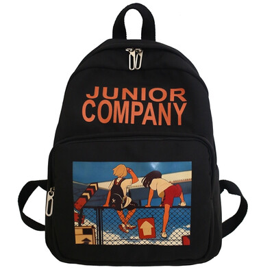 

Schoolbag female ins wind Korean college students backpack high school Mori Hong Kong wind large capacity cool bf Joker backpack