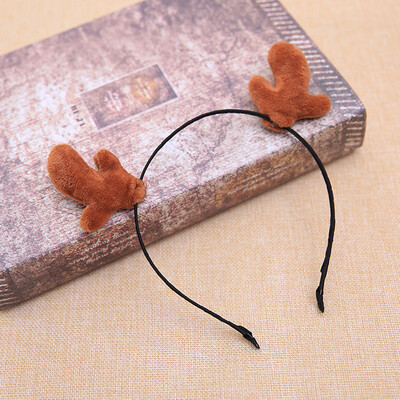 

Siaonvr Hot Christmas Headband Santa Xmas Party Decor Double Hair Band Clasp Head Hoop