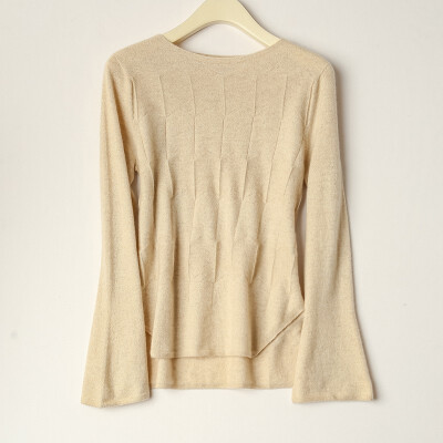 

Card&Geese cashmere sweater pure cashmere ladies round neck simple cashmere autumn&winter new solid color 10545