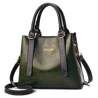 

Womens Bag Chao Baitao Fashionable Korean Simple Handbag Leisure Single Shoulder Large Capacity Womens Bag