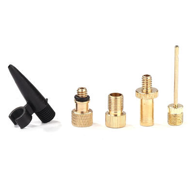 

5pcs Bike Valve Converter Aluminum Alloy Nozzles Bicycle Valve Adapter Suit