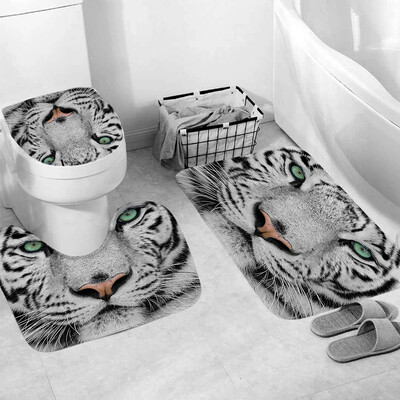 

〖Follure〗3pcs Non-Slip Fish Scale Bath Mat Bathroom Kitchen Carpet Doormats Decor