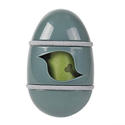 

Egg Shaped Pet Trash Bag Dispenser Pets Toilet Garbage Bag Storage Box