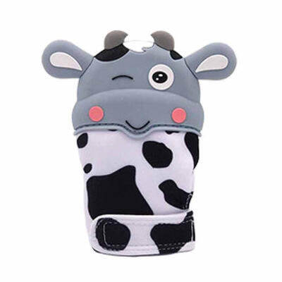 

Baby Teether Silicone Newborn Teething Nursing Mittens Sucking Thumb Toy