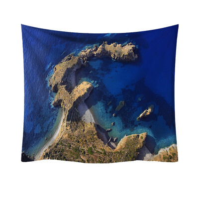 

Toponeto Nature Landscape Tapestry Wall Hanging Tapestries Hippie Bedspread Throw Decor