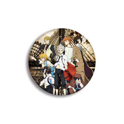 

1Pc Anime Bungo Stray Dogs Cosplay Badge Atsushi Brooch Pin Dazai Osamu Brooch Pins For Backpack Clothes