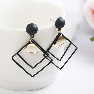 

Geometric Square Drop Earrings for Women Fashion Jewelry boucle doreille femme pendientes mujer moda 2019 brincos oorbellen