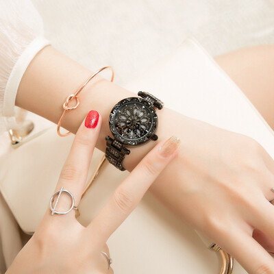 

Watch female waterproof trend simple quartz belt casual student ladies watch