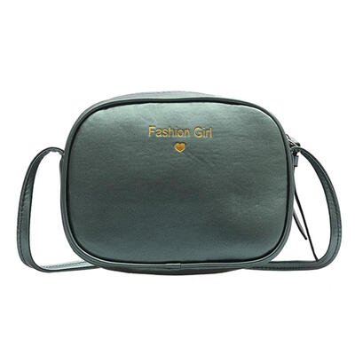 

Letter Print Clutch Women Girls Shoulder Messenger PU Leather Casual Bags