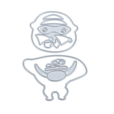

1set Family Members Metal Cutting Dies DIY Scrapbook Stencils Emboss Crafts