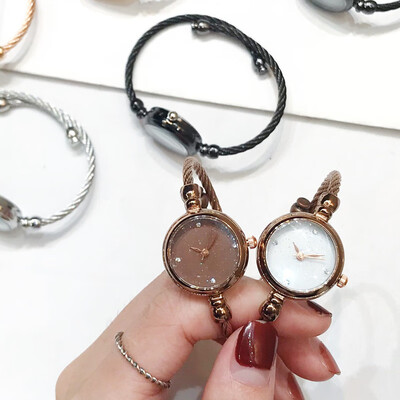 

Nethong Xiaozhong Bracelet Female College Wind Lolita Boudfriend Korean Simple Personality Designer Sen Department ins Watch