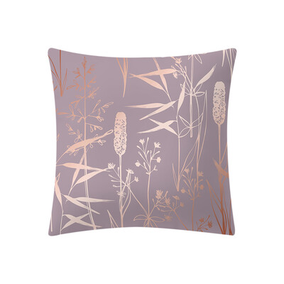 

〖Follure〗Rose Gold Pink Cushion Cover Square Pillowcase Home Decoratio
