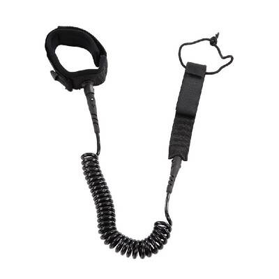 

55mm Thick Coiled SUP Leash Cord Body Board Bodyboarding Ankle Leash for Paddleboard Surfboard