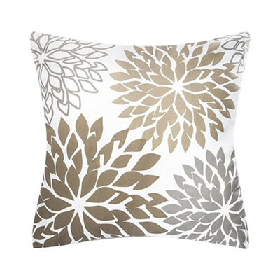 

Contrast Color Flower Throw Pillow Protector Case Cushion Cover Sofa Bed Decor