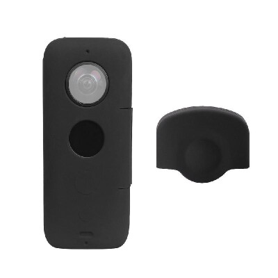 

Soft Silicon Camera Cover Case Shell Protector Travel Case with Lens Protecting Cover for Insta360 One X Action Camera Accessories