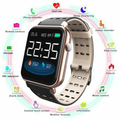 

UK Sports Waterproof Activity Tracker Fitness Smart Watch Swimming Fit bit style