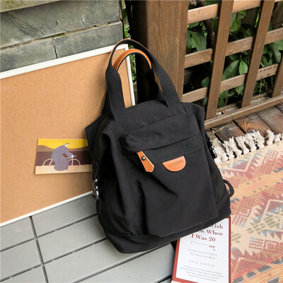 

Schoolbag female college students Korean version of Harajuku ulzzang high school campus bf ancient feeling girl ins backpack