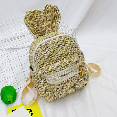 

Tailored Fashion Parent-Child Outdoor Woven Zipper Shoulder Bag Messenger Bag Backpack