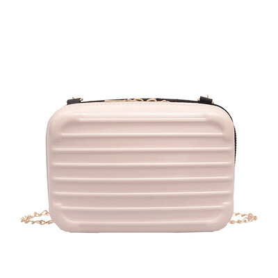 

Tailored Women Fashion Leisure Mini Chain Suitcase single-shoulder Bag Messenger Bags