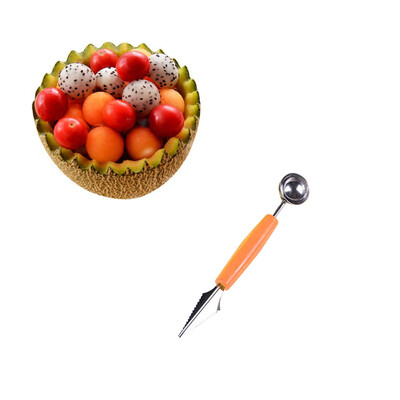 

Toponeto Household Fruit Spoon Creative Watermelon Spoon Fruit Digging Ball