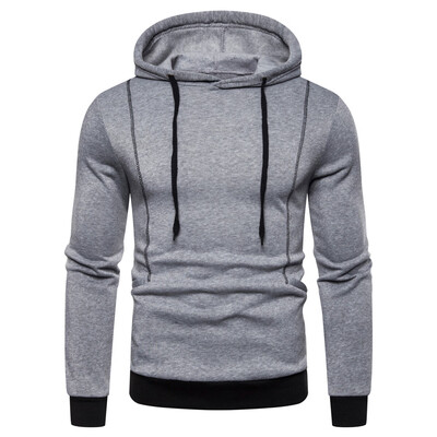 

Mens Solid Casual Buttons Pullover Long Sleeve Loose Sweater Winter Warm Hoodie