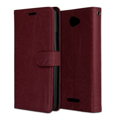 

BQ Mobile BQ-5050 Strike Selfie 3 Card Photo Frame Holster - Brown