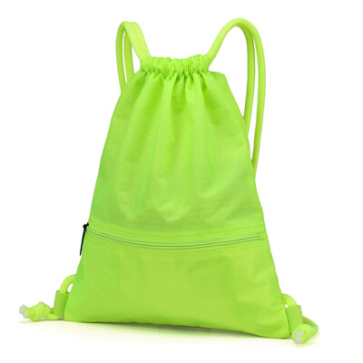 

Bunch pocket drawstring shoulder bag for men&women simple lightweight waterproof travel folding outdoor sports fitness backpac