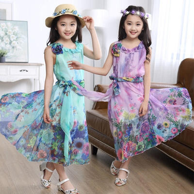 

Toddler Kids Baby Girls Princess Party Pageant Wedding Tulle Tutu Flower Dress