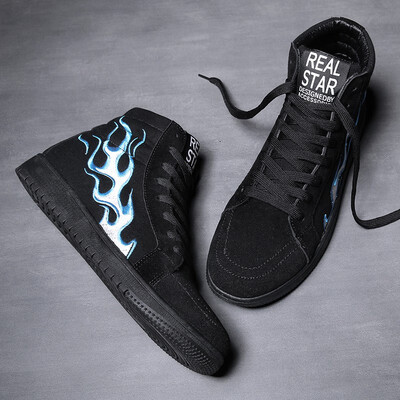 

Black Samurai death flower high to help SK8-Hi canvas shoes VN-03CAGEQ