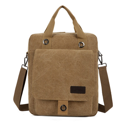 

Tailored Mens Leisure Fashion Large Capacity Canvas Messenger Bag Handbag Backpacks