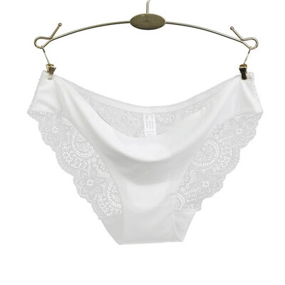 

Toponeto Women Lace Panties Seamless Cotton Panty Hollow Briefs Underwear BG