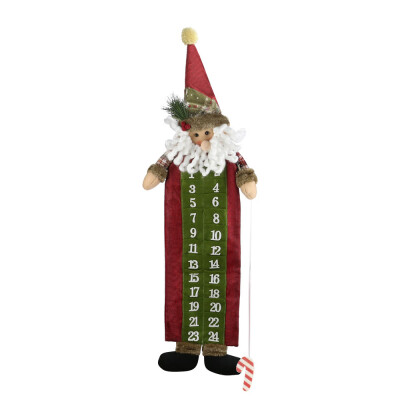 

〖Follure〗Christmas Decorations Santa Claus Calendar Hotel Lobby Family Pendant Home Decor