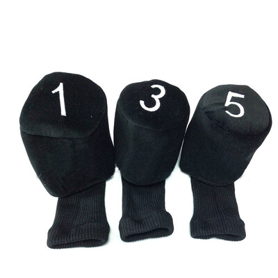 

3Pcs Universal Neoprene Golf Club Head Cover Case Protective Sock Headcover