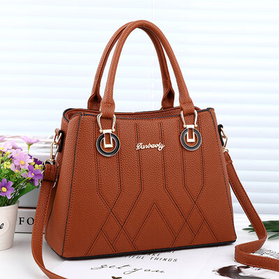 

Mothers Bag Middle-aged Women Middle-aged&Old-aged European&American Fashion Atmospheric Women One Shoulder Slant Bag Han