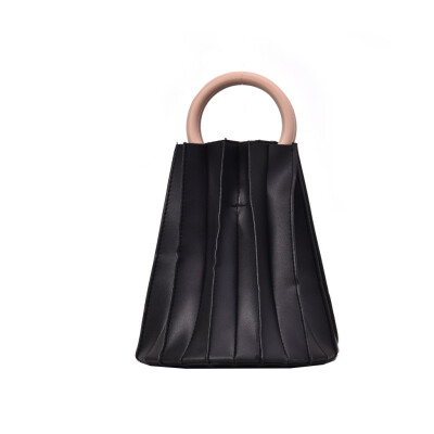

Maison Fabre Retro Pure Color Bouffant Tote Bag Leather Handbag Women Messenger Bags Beach Bags For Women 2019 Fashion