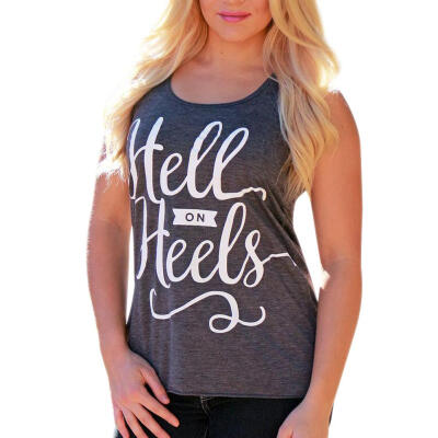 

2016 New Sexy Hot Tank Tops Selling Fashion Women Letters printed Vest