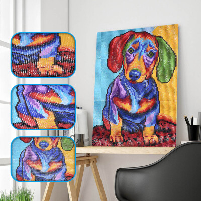 

Gobestart 5D Full Square Dirll Embroidery Paintings Rhinestone Pasted DIY Diamond Painting