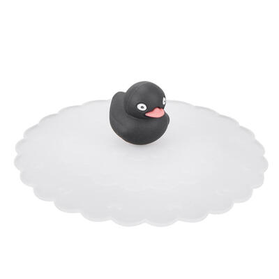 

Transparent Duck Silicone Insulation Cup Cover Tea Coffee Sealing Lid Caps