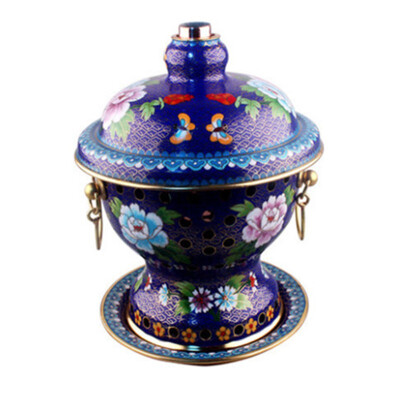 

WANG KE MAN cloisonne copper hot pot thickened alcohol stove 5208