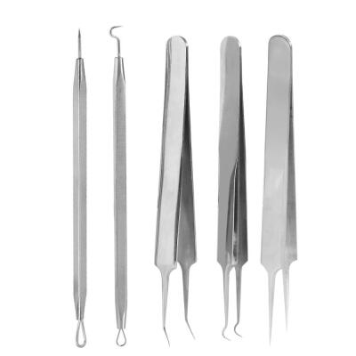 

Greensen Acne Extractor Remover 5Pcs Blackhead Whitehead Pimple Blemish Acne Comedone Extractor Remover Tool Set