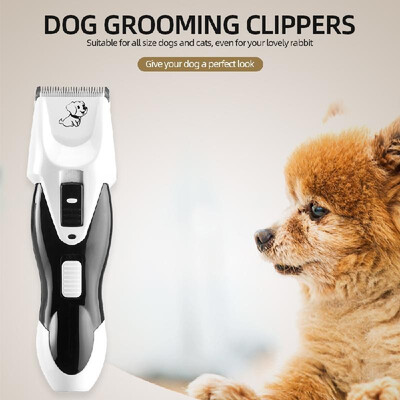 

Dog Grooming Clippers Low Noise Rechargeable Cordless Pet Clippers Grooming Kit Dogs Cats Pets Hair Clippers Shaver Tools