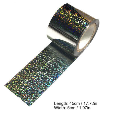 

Greensen 2Pcs Bird Repellent Reflective Scare Tape Ribbon Bird Deterrent