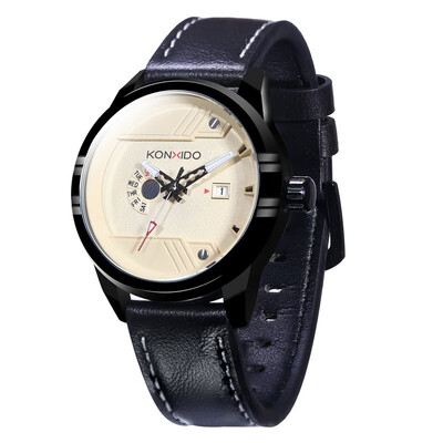 

KONXIDO Gallery Time 6221 Creative Sports Fashion Trend Casual Waterproof Calendar Mens Watch