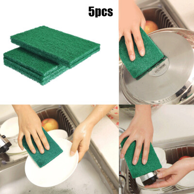 

〖Follure〗5Pcs Kitchen Emery Magic Clean Rub Pot Rust Focal Stains Sponge Removing Kit