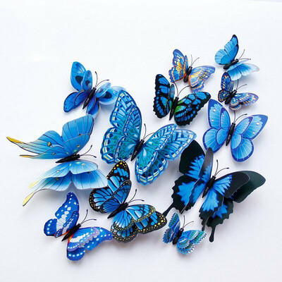 

Colourful 3D Butterflies Wall Art Stickers Wall Decal Home Decor Girls Room GIFT