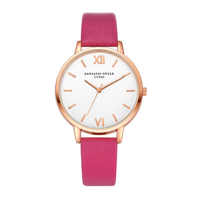 

LVPAI Brand Luxury High Quality Casual Geneva Leather Strap Women Watches Bracelet Ladies Clock Hour Quartz Watch 533