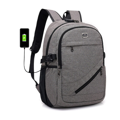 

Mens backpack 2019 new anti-theft backpack USB charging lady business computer backpack