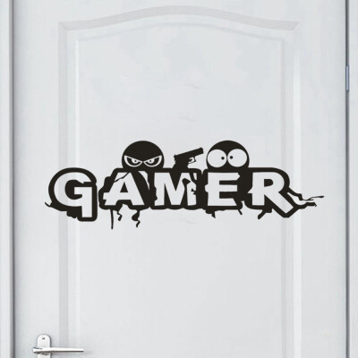 

〖Follure〗Gamer Removable Art Vinyl Mural Home Room Decor Wall Stickers