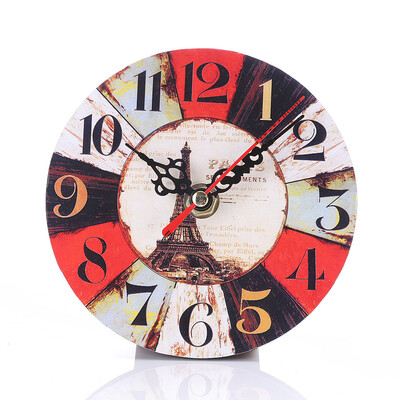 

Gobestart Vintage Style Antique Wood Wall Clock for Home Kitchen Office