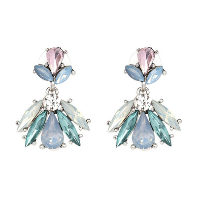 

2017 Spring New Design Green Earrings fo women Cute Trendy boucle doreille Dangle earring Brincos JURAN Fashion Costume Jewelry